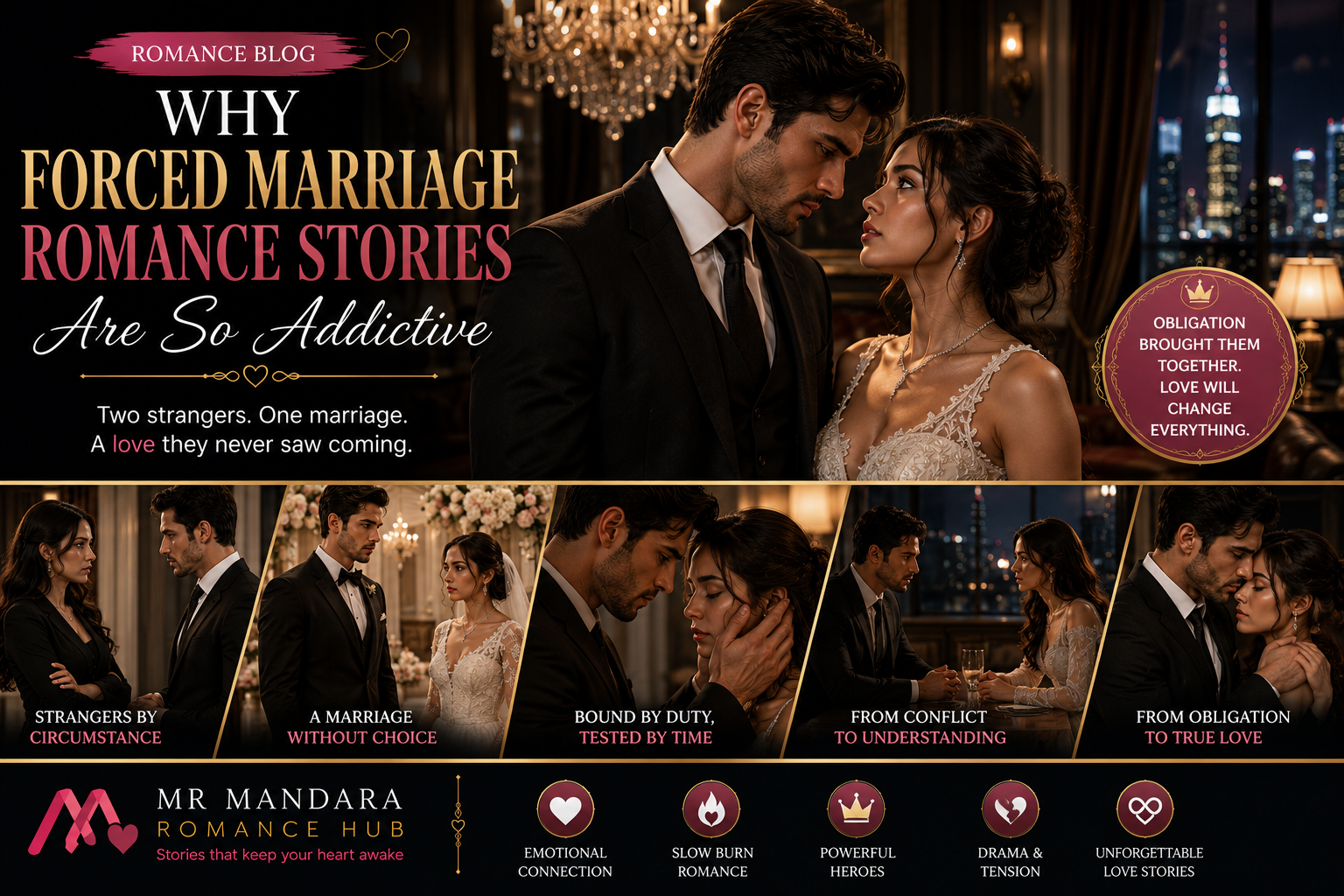 Why Forced Marriage Romance Stories Are So Addictive